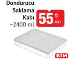 DONDURUCU SAKLAMA KABI 2400 ML